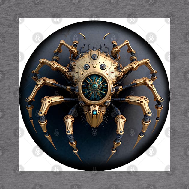 Steampunk Spider by Designograph